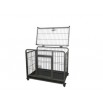 Cage pour chien en tube pliable et robuste T123