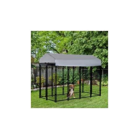Chenils Box Extérieurs avec Toit TRELLIS 