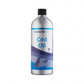 Huile de poisson pour chien chat Iceland Pet 500 Ml
