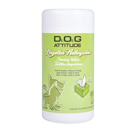 Lingettes nettoyantes pour chien et chat Dog Generation 