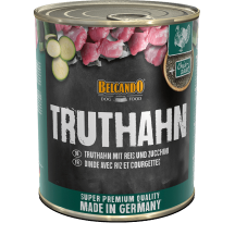 BELCANDO® - Pâtée Dinde avec Riz & Courgettes 800gr
