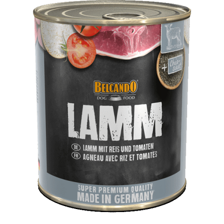 BELCANDO® - Pâtée Agneau avec Riz & Tomates 800gr