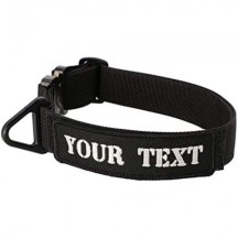 COBRA COLLAR collier attache renforcé Noir Profond 45-63 cm