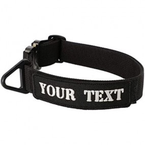 COBRA COLLAR collier attache renforcé Noir Profond 45-63 cm