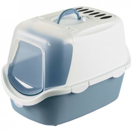 Maison de toilette avec filtre bicolore Zolux Cathy  blanc/gris 