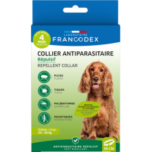 Collier Antiparasitaire Répulsif Chien Moyen 
