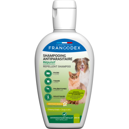 Shampooing Antiparasitaire Répulsif Monoï 250ml