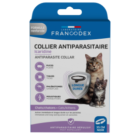 Collier Antiparasitaire Icaridine pour chat 