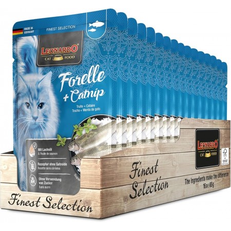 Pochon LEONARDO Truite + Cataire 85gr