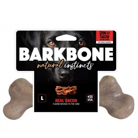BARKBONE Os à Mâcher pour Chien – Saveur Bacon Taille L Chuckit