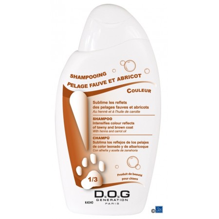 Shampooing Pelage Fauve et Abricot Dog Generation 