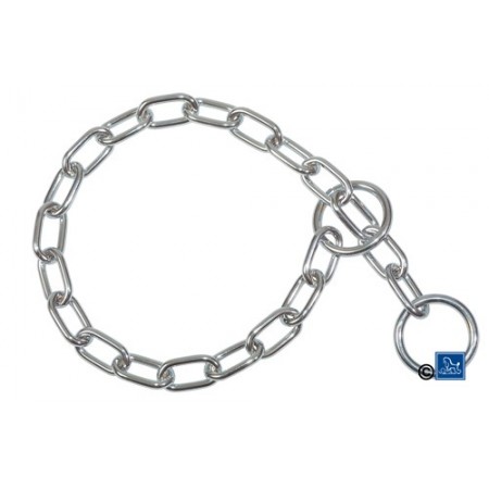 COLLIER HERM SPRENGER ETRANGLEUR ACIER CHROME 3,4mm